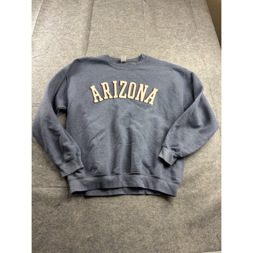 Graphic Arizona Wildcats Graphic Unisex L Crewneck Sweatshirt Blue/red Casual